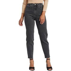 Silver Jeans Women's Highly Desirable Slim Straight Jean In Black Size 24 x 28